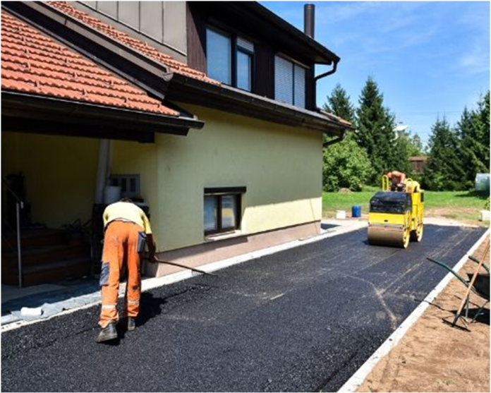 Building Maintainability into Custom Homes with Asphalt Pavers