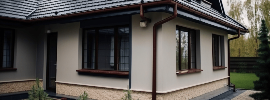 Overflowing Rain Gutters - Prevent Water Damage Around Foundations